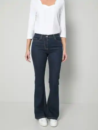 Klingel Jeans met licht uitlopende pijpen paola dark blue aanbieding