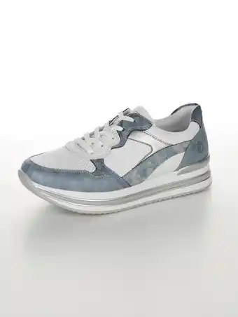 Klingel Sneaker in een harmonieuze kleurencombinatie remonte lichtblauw/wit aanbieding