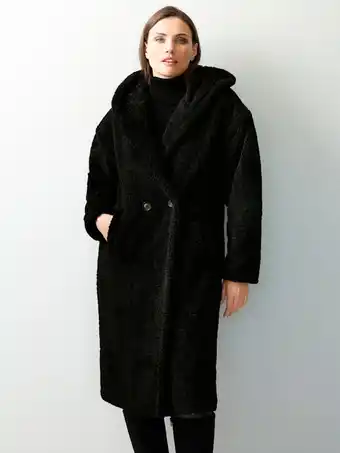 Klingel Teddyjas met capuchon alba moda zwart aanbieding