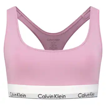 Plutosport Calvin klein unlined bralette dames aanbieding