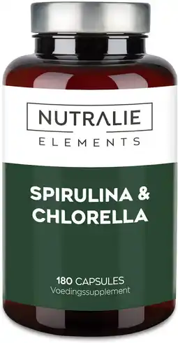 Amazon Spirulina & chlorella 1800mg | detox, energie, kracht & verzadigingseffect | superaliment rijk aan proteïnen & vitaminen | 18 aanbieding