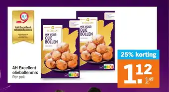 Albert Heijn AH Excellent Oliebollenmix aanbieding