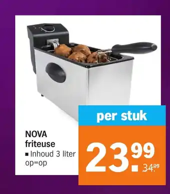 Albert Heijn NOVA friteuse ■ Inhoud 3 liter aanbieding