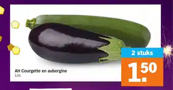 Albert Heijn AH Courgette en aubergine aanbieding