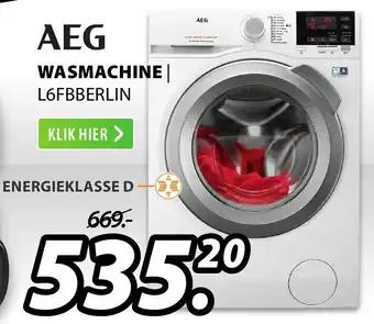 Expert AEG Wasmachine | L6FBBERLIN aanbieding