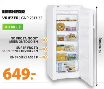 Expert Liebherr Koel-/Vriescombinatie | GNP 2313-22 aanbieding