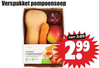 Dirk Verspakket pompoensoep aanbieding