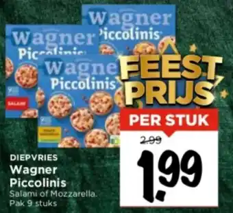 Vomar Voordeelmarkt Wagner Piccolinis aanbieding