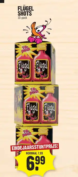 Super Dirck 3 Flügel shots aanbieding