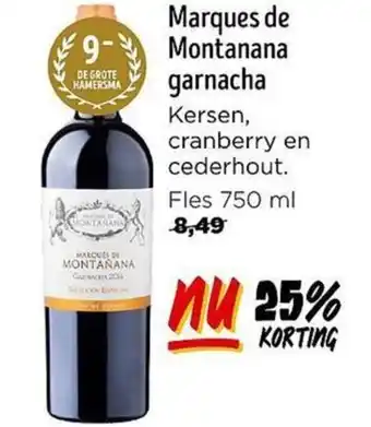 Jumbo Marques de Montanana garnacha aanbieding