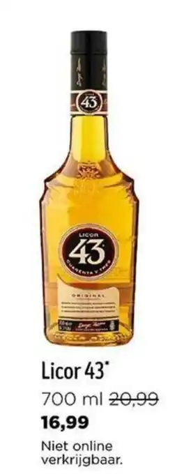 Jumbo Licor 43 700ml aanbieding