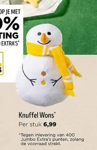 Jumbo Knuffel Wons aanbieding