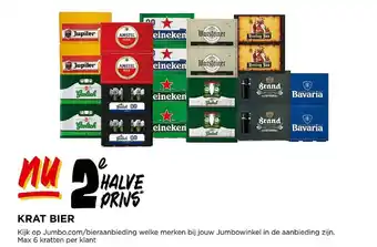 Jumbo KRAT BIER aanbieding