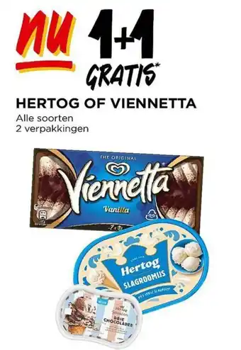 Jumbo HERTOG OF VIENNETTA aanbieding