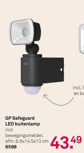 Karwei GP Safeguard LED buitenlamp aanbieding