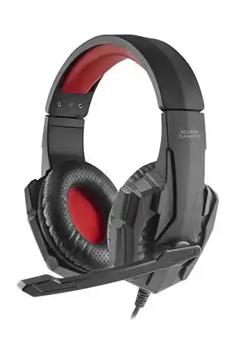 Amazon Mars gaming mh020, gaming headset + microfoon voor pc/ps4/xboxone/switch/mobile aanbieding