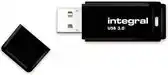Bol.com Integral flashgeheugens integral 64gb usb3.0 flash drive - zwart aanbieding