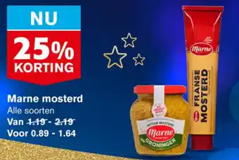 Hoogvliet Marne mosterd aanbieding