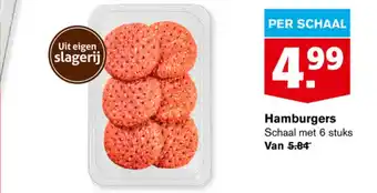 Hoogvliet Hamburgers aanbieding