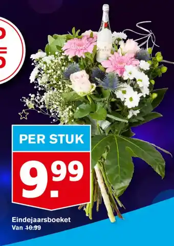 Hoogvliet Eindejaarsboeket aanbieding