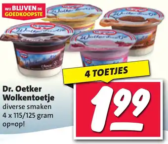 Nettorama Dr. Oetker Wolkentoetje aanbieding