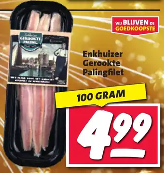 Nettorama Enkhuizer Gerookte Palingfilet 100g aanbieding