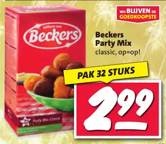 Nettorama Beckers Party Mix aanbieding