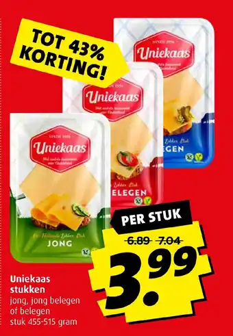 Boni Uniekaas stukken aanbieding