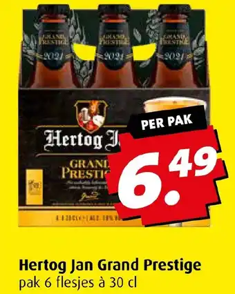 Boni Hertog Jan Grand Prestige pak 6 flesjes à 30 cl aanbieding