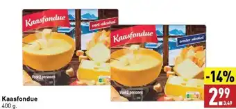 ALDI Kaasfondue aanbieding