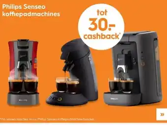 Blokker Philips senseo koffiepadmachines aanbieding