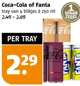 Poiesz Coca-Cola of Fanta aanbieding