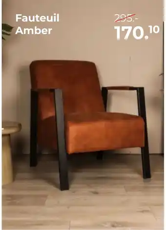 Jeha Fauteuil amber aanbieding