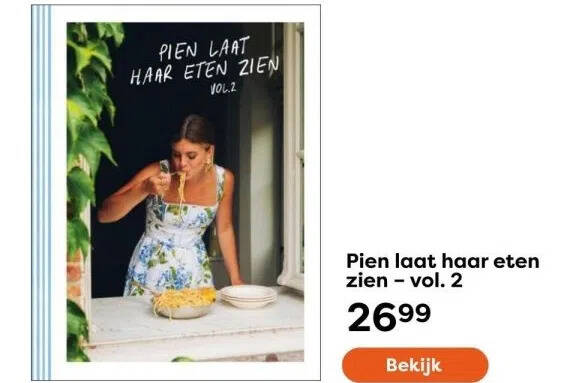Pien laat haar eten zien – vol. 2 aanbieding bij The Read Shop