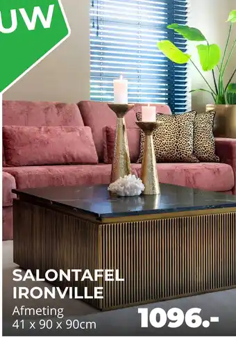 Jeha Salontafel ironville aanbieding