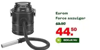 Welkoop Eurom force aszuiger aanbieding