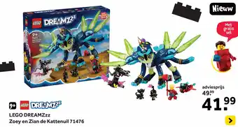 Intertoys LEGO DREAMZzz Zoey en Zian de Kattenuil 71476 aanbieding