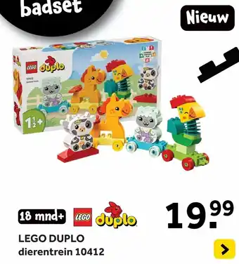 Intertoys LEGO DUPLO dierentrein 10412 aanbieding