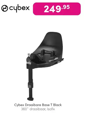 Baby & Tiener Cybex Draaibare Base T Black 360° draaibaar, Isofix aanbieding