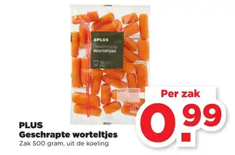 PLUS Plus Geschrapte worteltjes aanbieding