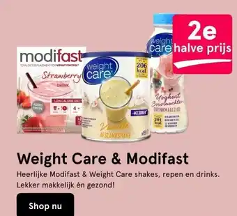 Etos Weight care & modifast aanbieding