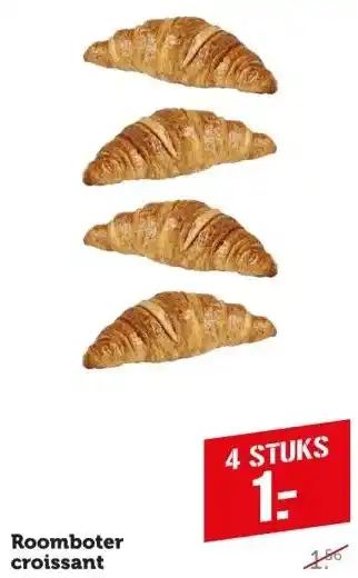 Coop Roomboter croissant aanbieding