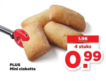 PLUS Plus Mini ciabatta aanbieding