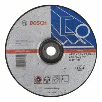 Conrad Bosch accessories bosch 2608600386 afbraamschijf gebogen 230 mm 1 stuk(s) staal aanbieding