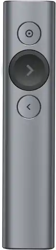 Amazon Logitech spotlight wireless presentation remote, 2,4 ghz en bluetooth, usb-receiver, digitale laser pointer, 30-meter werking aanbieding