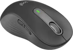 Amazon Logitech signature m650 l left draadloze muis – voor grote linkerhanden, 2 jaar batterijduur, stil klikken, aanpasbare zijkno aanbieding