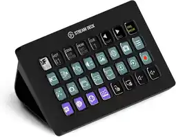 Amazon Elgato stream deck xl – geavanceerde studiocontroller, 32 macrotoetsen, start acties in apps en software zoals obs, twitch, ​ aanbieding