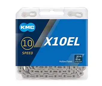 Amazon Kmc x10el chain, catena unisex adulto, silver, 1/2 x 11/128 aanbieding