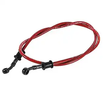 Amazon 50cm - 200cm brake oil gas line pipe, motorcycle braided steel brake clutch oil hoses line pipe colorful motorcycle pit dirt  aanbieding