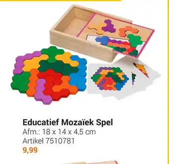 Lobbes Educatief mozaiek spel aanbieding